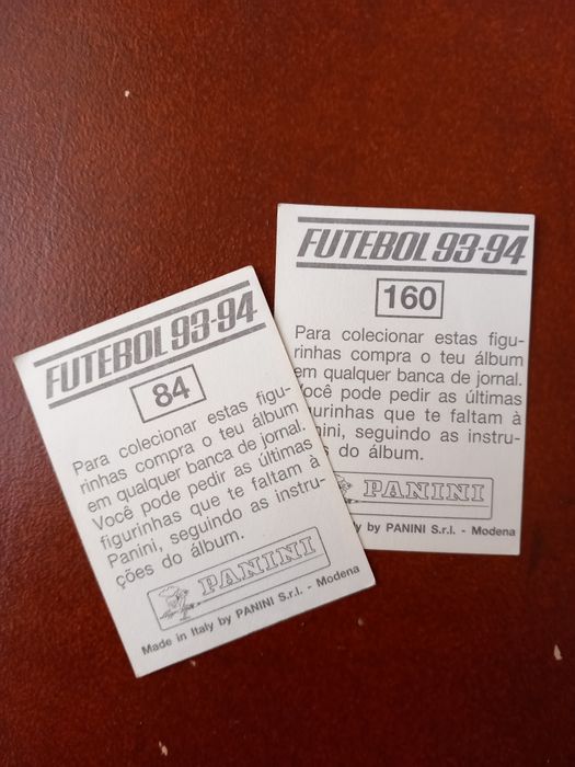 Autocolantes Panini 93-94