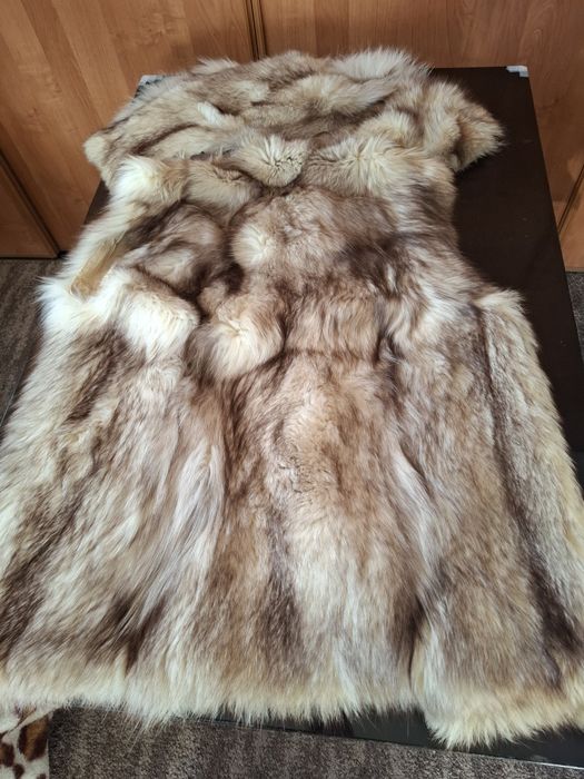 Resztki ze skóry naturalnej lisa