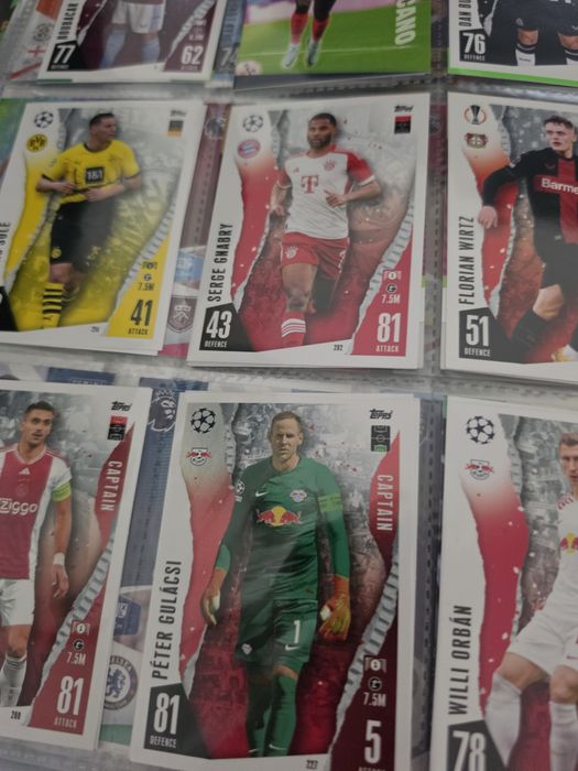 Karty pilkarskie match attax 23/24