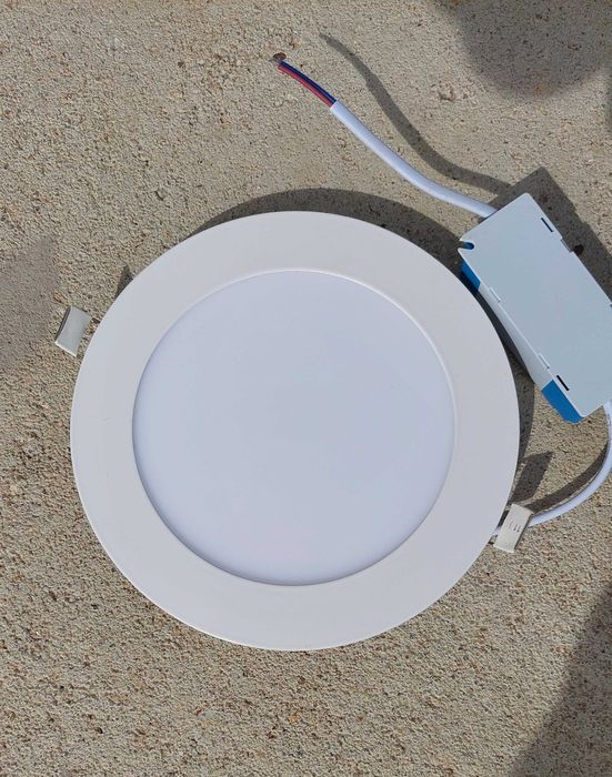 Foco de encastrar LED Redondo 12W Luz branca