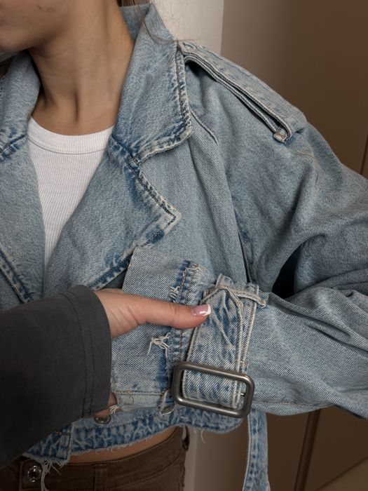Джинсова куртка zara
