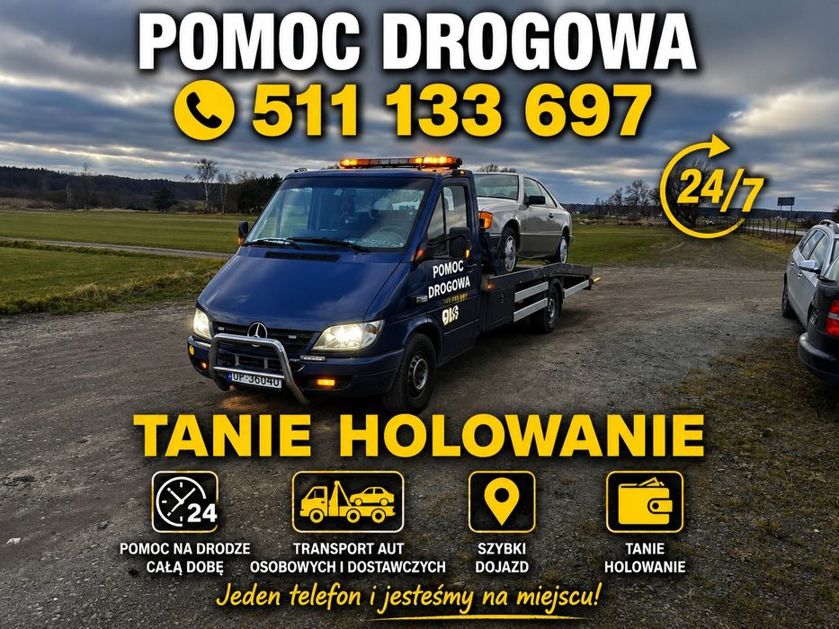 TANIA Pomoc Drogowa 24H!