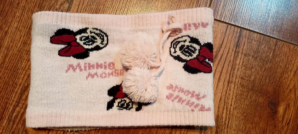 Kołnierz ocieplany komin Myszka Minnie rozm.uniwersalny