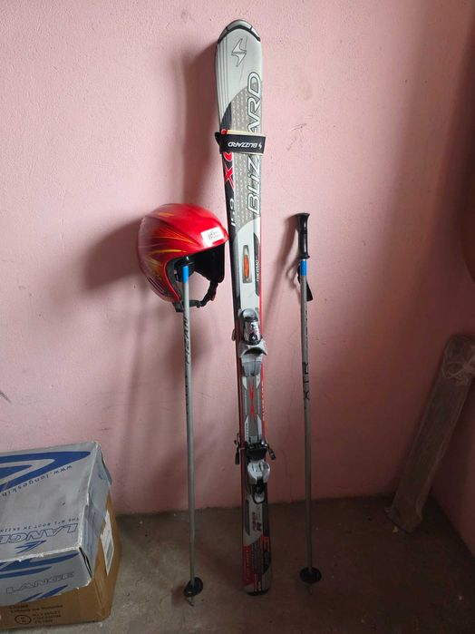 Лыжи Blizzard c ботинками Lange