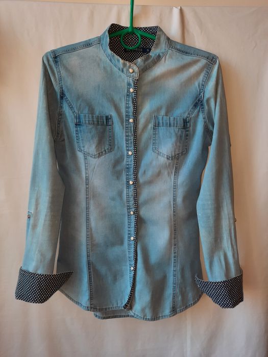 Сорочка джинсова