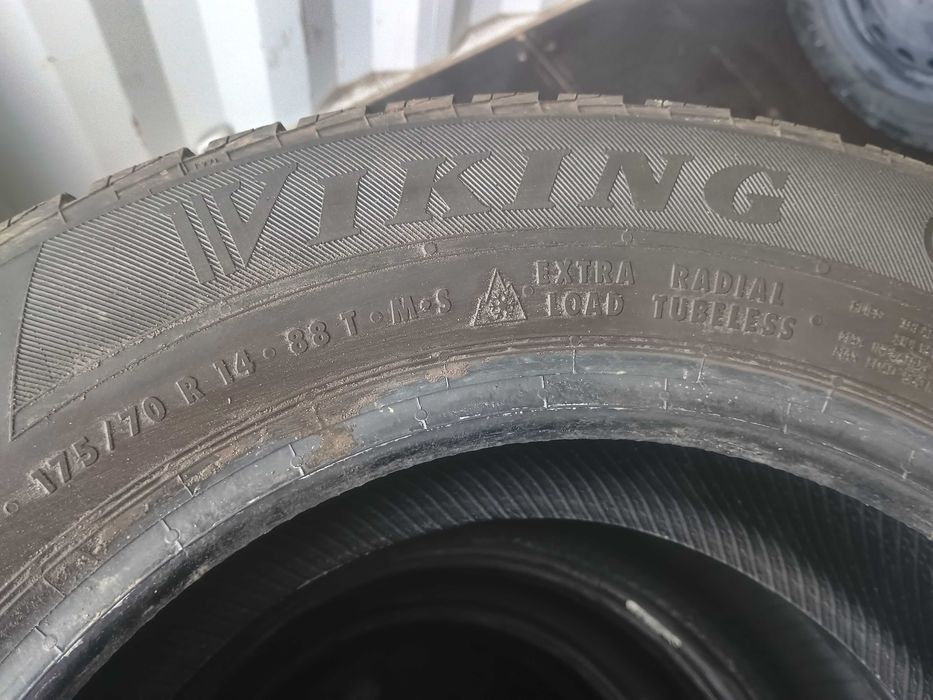 Zimowe opony Viking 175/70 R14 Para  2 sztuki 2024r. Bieżnik 7 mm