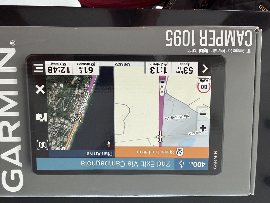 Nawigacja garmin camper 1095