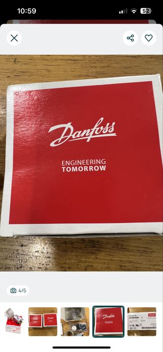 Termostato Danfoss 077B7008 - NOVO