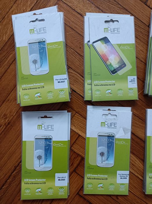 Folia ochronna na LCD różne rodzaje