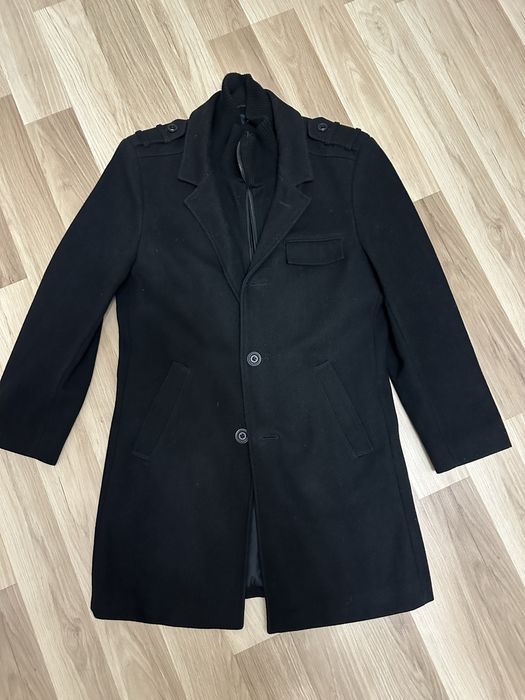 куртка пальто S-M шерсть