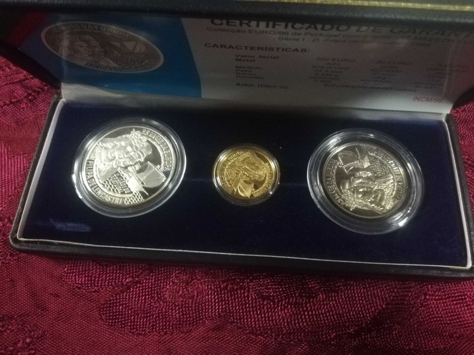 Lote numismatica ouro porto
