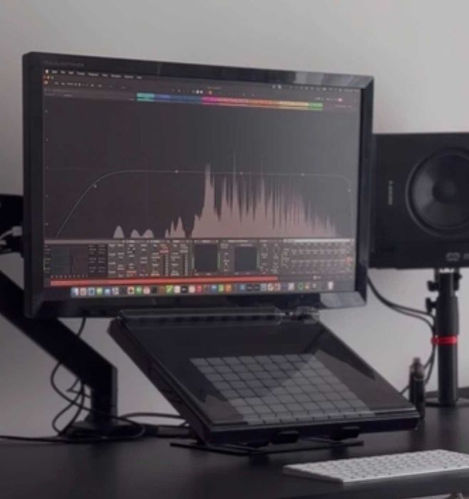 Ableton Push 2 kontroler MIDI do Ableton Live, 64 pady, box transportowy, oryginalne pudełko, pokrywa i stand, stan bardzo dobry