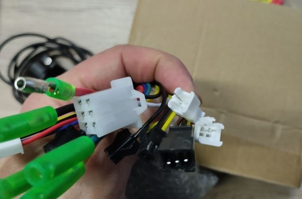 Контроллер 350W + дисплей S866 для электровелосипеда 36V 48V