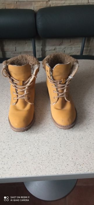 Buty miodowe musztardowe rozmiar 38