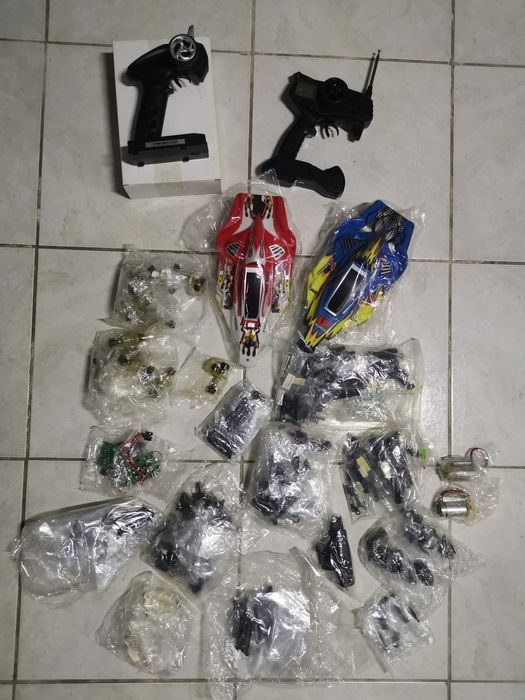 Peças ESC motores bodys comandos placas servos carros RC FC080 e FC082