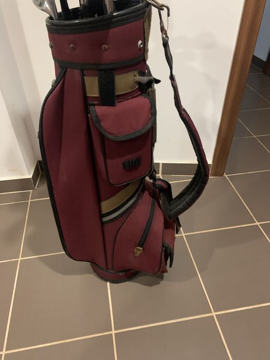 Saco de Golf  completo(9 tacos)com troley