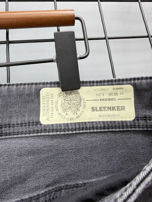 Чоловічі джинси Diesel sleenker 36x34