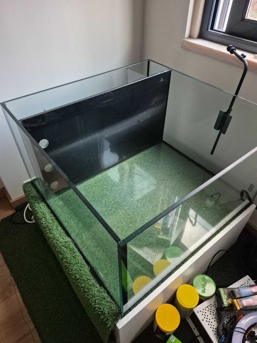 Aquário com sump & móvel (~280 L)
