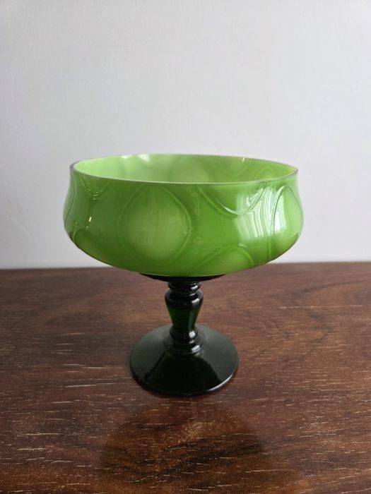 Taça vidro opalino