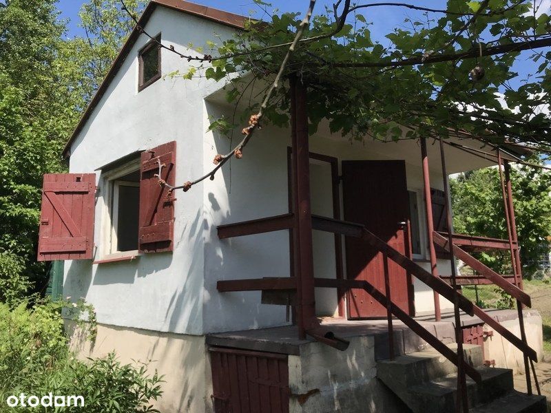 Ogródek działkowy"ROD Golejów" z budynkiem. Działka rekreacyjna.