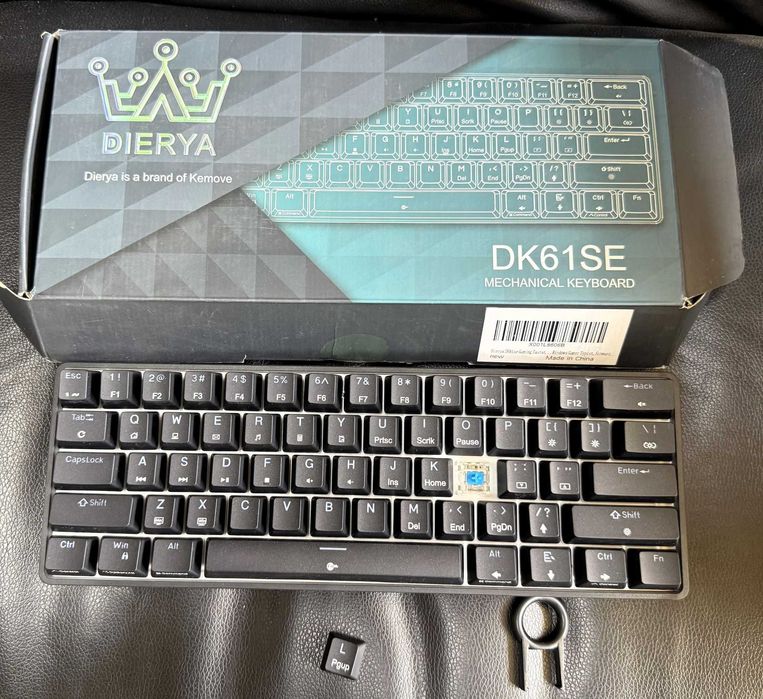 Dierya DK61se – Mechaniczna Klawiatura Gamingowa Blue Przełączniki