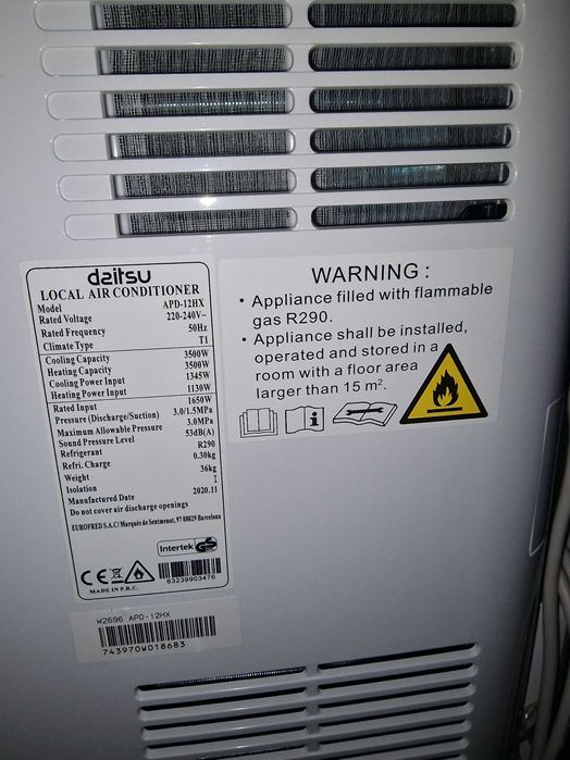 Ar condicionado portátil