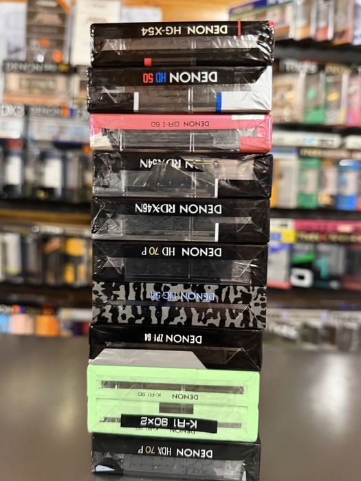 Продам аудио кассеты Denon