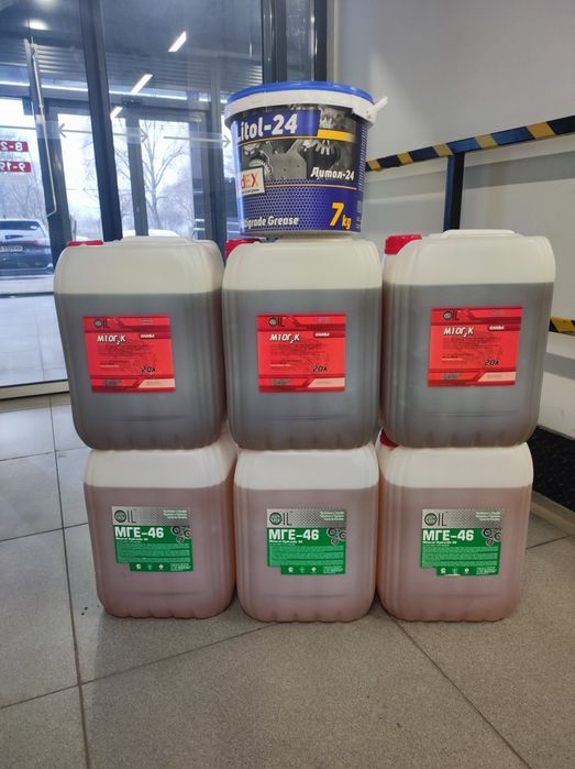 Масла М10Г2к, 15w40, ТАД-17і, 10w40, М10ДМ, МГЕ-46, І-20(40).