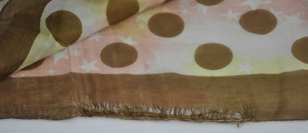 Chusta Apaszka Szal Szalik Damska Jedwabna Jedwab z Indii 102x98cm