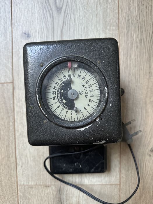 Zegar sterujacy Krizik SPS2, Czechosłowacja