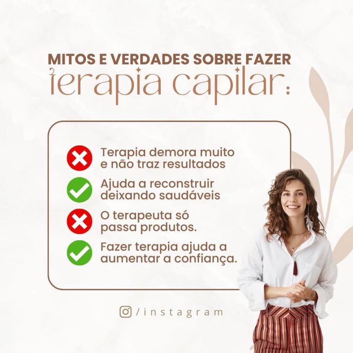 Posso te ajudar a ter seu cabelo e couro cabeludo mais saudavel