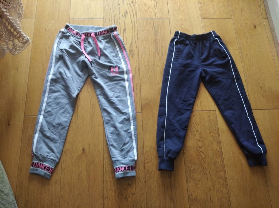 Spodnie dresowe dziewczynka 140 cm