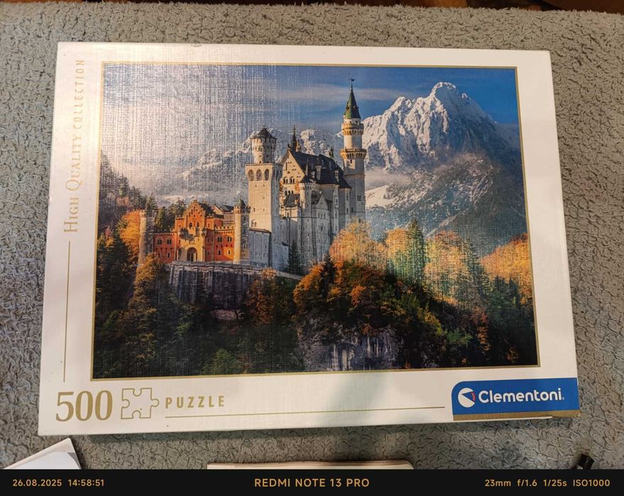 Puzzle Clementoni 500 szt. Miasto Neuschwanstein kod produktu  35146