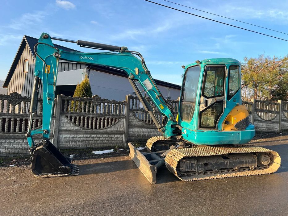 Kubota KX161-3α * Koparka Gąsienicowa Kubota KX161 * 5 Ton * Zerowy Obrys * Midi Koparka * Bardzo Dobry Stan *  * Sprowadzona * 2008rok * Błotniak * u55 u50 u45 jcb cat minikoparka *