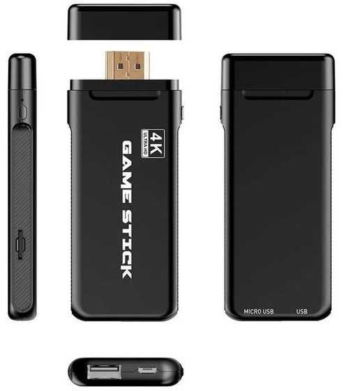 Игровая приставка M8 Pro 4K на Android, 20000+ игр 8bit, 16bit, 32bit