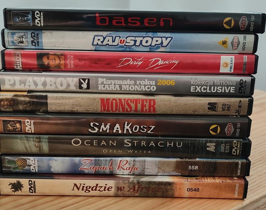 Płyty z filmami DVD