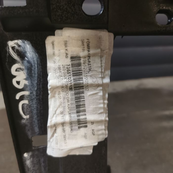 Deska rozdzielcza poduszki komplet doblo II