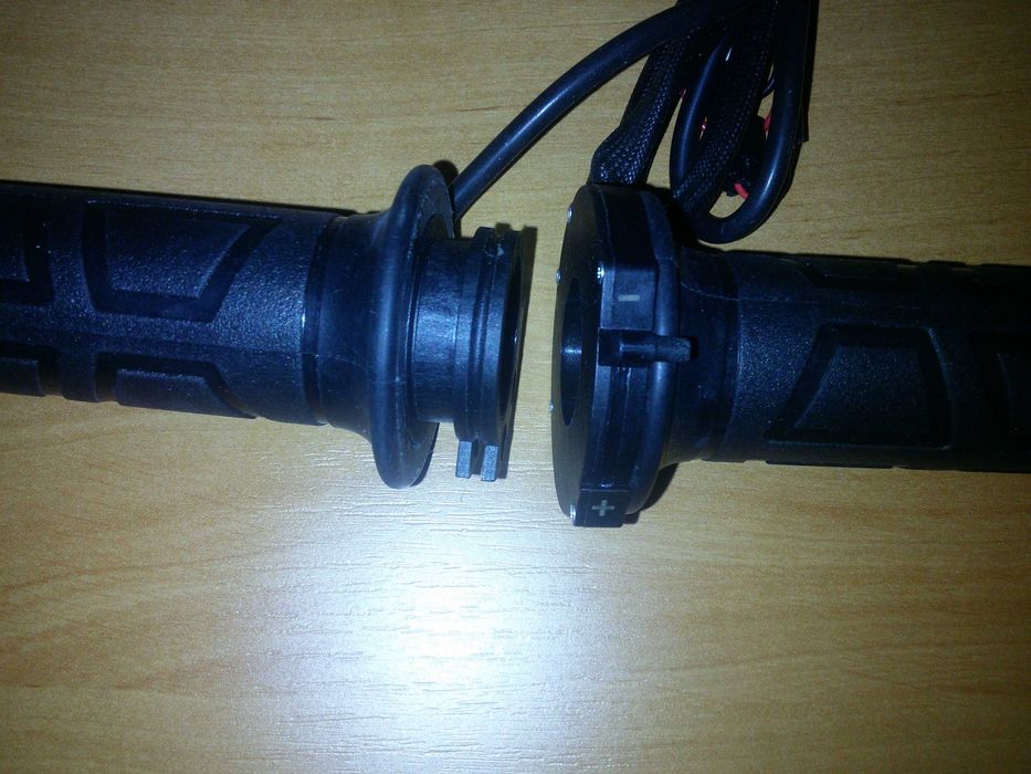 Подогрев ручек руля мото, грипсы ручки с подогревом