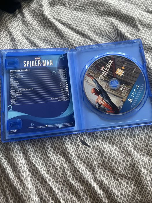 spider man ps4 диск