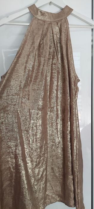 Złota bluzka lub tunika r. Xl