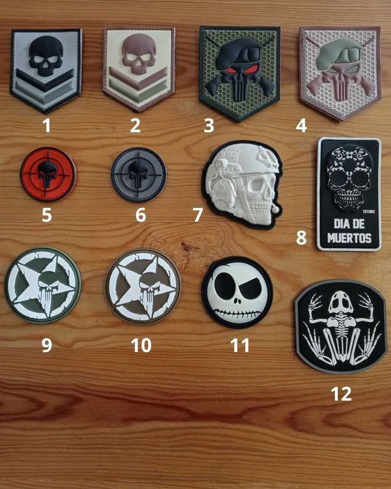 Skull Patches - Various - Starting from €4.0064740389550721120