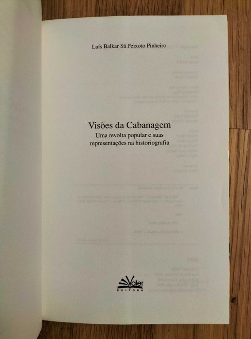 Luís Balkar Peixoto Pinheiro - Visões da Cabanagem