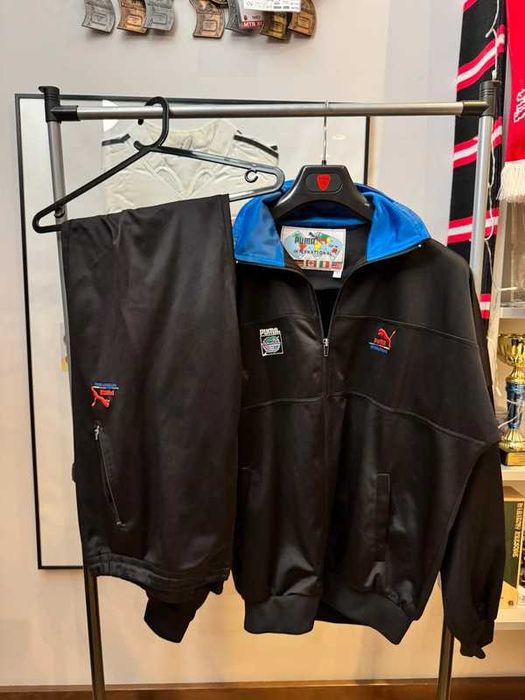 Zestaw dresowy Tracksuit Puma International Vintage 90s Black L