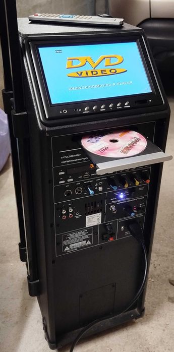 Karaoke com Leitor Dvd