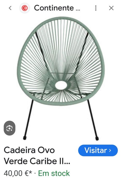 Mesa de Apoio e Cadeiras de Jardim - HAPPY DAY