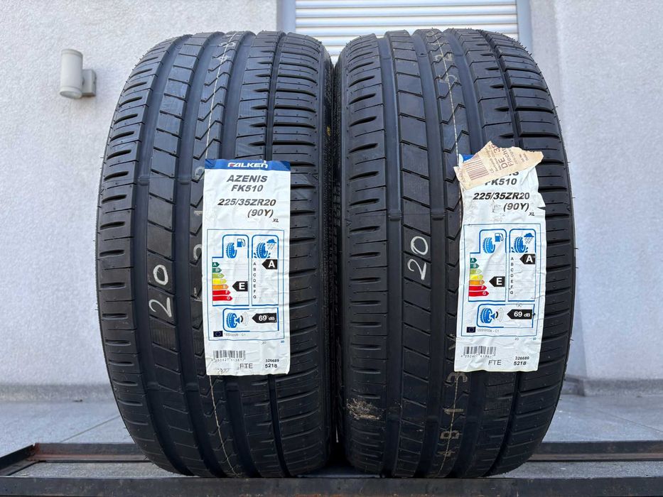 2szt letnie NOWE 225/35R20 Falken Azenis FK510 E,A,69db 90Y gwar