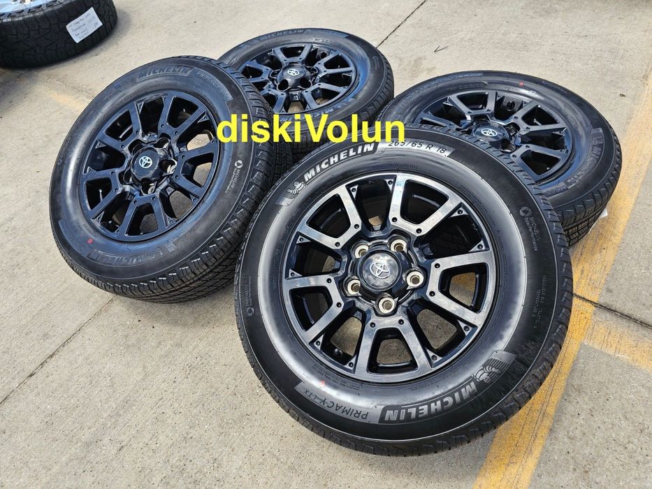 оригинальные TRD диски R18 Toyota Land Cruiser 200 Tundra Sequoia