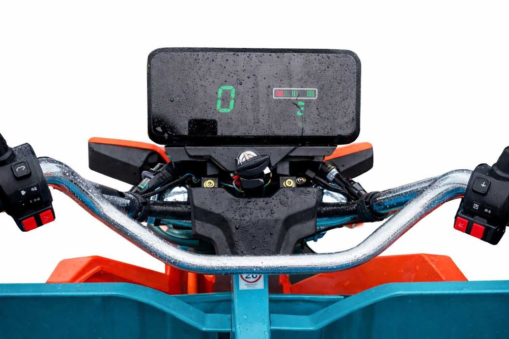 tuk tuk Elektryczny pojazd trójkołowy E TUK 800W 32A wozidło quad trajka melex od ręki 23% MODEL 2026