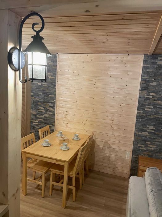 Nowy domek z widokiem na góry i jezioro, balia, sauna, kominek Szczyrk