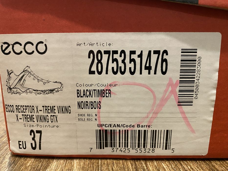 Ecco Receptor X-Treme Viking Gore-tex 37 р.